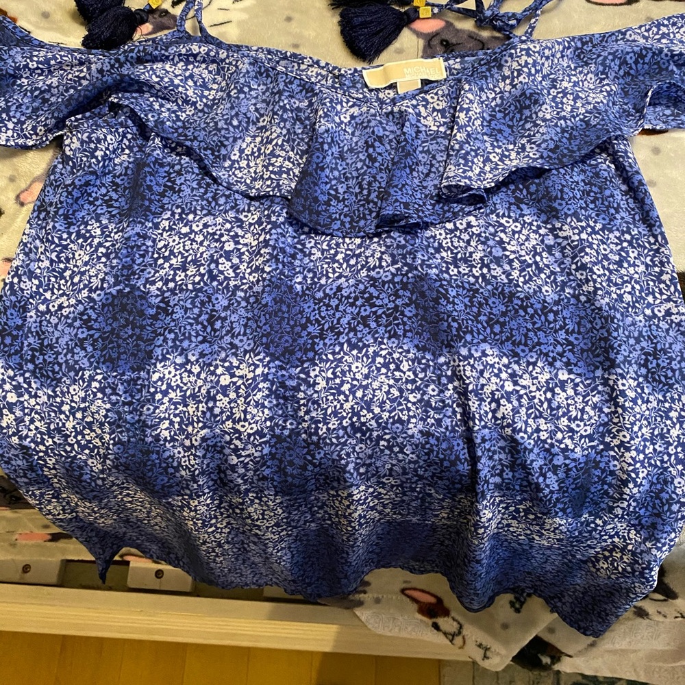 worn onced MICHAEL KORS summer top - Picture 3 of 8